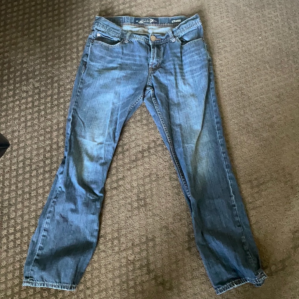 7 for all Mankind straight cut Jeans